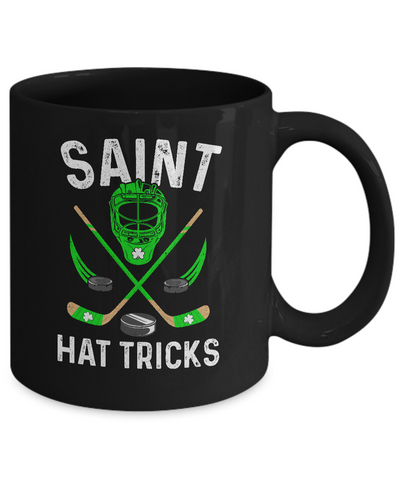 Saint Hat Tricks Leprechaun Lover Hockey St. Patrick's Day Mug Coffee Mug | Teecentury.com