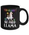 4th Grade No Prob Llama Funny First Day Of School Mug Coffee Mug | Teecentury.com