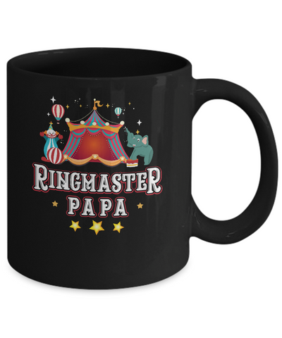 Ringmaster Papa Circus Carnival Children Party Mug Coffee Mug | Teecentury.com