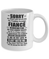 Sorry My Heart Only Beats For My Freaking Awesome Fiancé Mug Coffee Mug | Teecentury.com