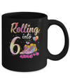 6 Years Old Birthday Girls Roller Skates 80's 6th Birthday Mug Coffee Mug | Teecentury.com