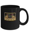 Vintage Cassette Best Of 1970 52th Cassette Birthday Gifts Mug Coffee Mug | Teecentury.com