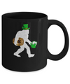 Shamrock Irish Drunk Bigfoot St Patrick's Day Mug Coffee Mug | Teecentury.com