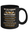 10 Reasons To Be With A Mechanic Mug Coffee Mug | Teecentury.com