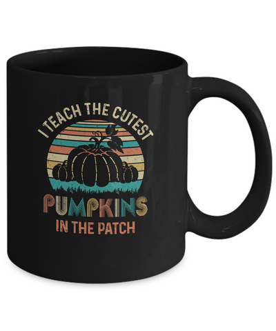 I Teach The Cutest Pumpkins In The Patch Halloween Costumes Mug Coffee Mug | Teecentury.com