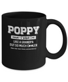 Poppy Like A Grandpa Only Cooler Fathers Day Gift Mug Coffee Mug | Teecentury.com