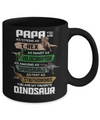 Papa You're My Favorite Dinosaur T-Rex Fathers Day Mug Coffee Mug | Teecentury.com