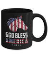 God Bless America Horse American Flag 4Th Of July Mug Coffee Mug | Teecentury.com