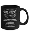 5 Things You Should Know About My Pap-Pap Granddaughter Mug Coffee Mug | Teecentury.com