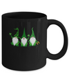 Three Gnomes Holding Shamrocks St Patricks Day Boys Girls Mug Coffee Mug | Teecentury.com
