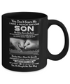 You Don't Scare Me I Have A Son Born In June Dad Mug Coffee Mug | Teecentury.com
