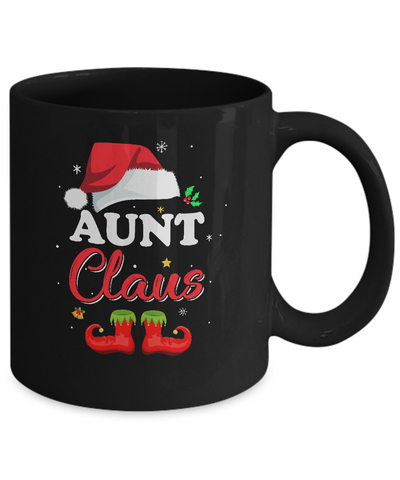 Santa Aunt Claus Matching Family Pajamas Christmas Gifts Mug Coffee Mug | Teecentury.com