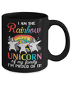 I Am The Rainbow Unicorn Of My Family Lesbian LGBT Mug Coffee Mug | Teecentury.com