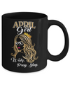 April Woman Lady Girl Wake Pray Slay Birthday Gift Mug Coffee Mug | Teecentury.com