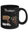 Couples Sick Reindeer Funny Ugly Christmas Sweater Mug Coffee Mug | Teecentury.com