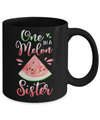 One In A Melon Sister Watermelon Funny Birthday Gifts Mug Coffee Mug | Teecentury.com