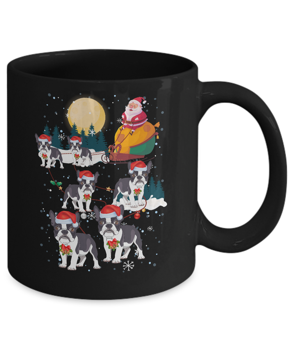 Dog Reindeer Bulldog Christmas Gift Mug Coffee Mug | Teecentury.com