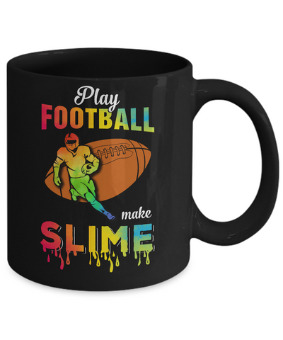 Play Football Make Slime Watercolor For Girl Women Mug Coffee Mug | Teecentury.com