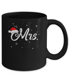 Funny Christmas Couple Matching Mr And Mrs Santa Hat Mug Coffee Mug | Teecentury.com