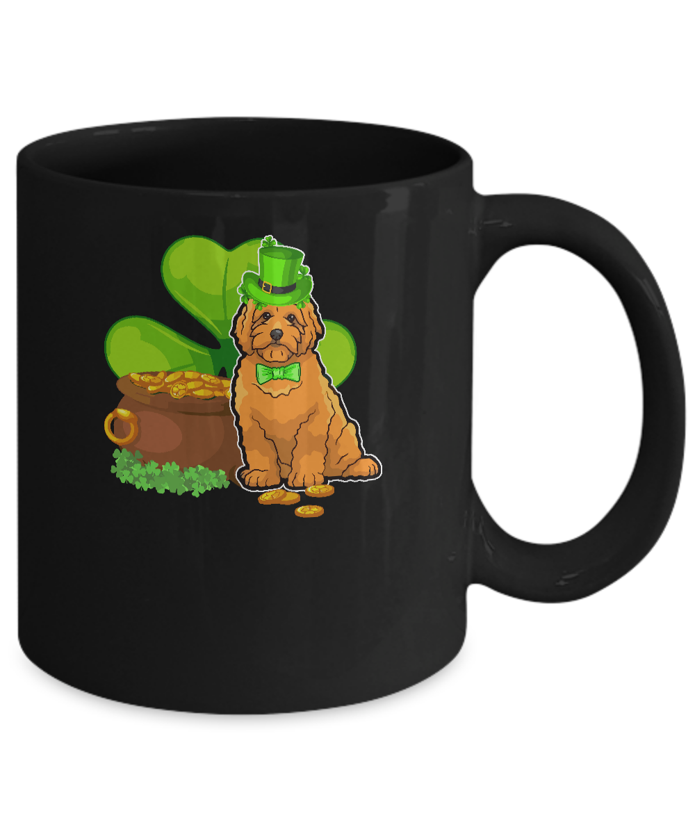 Goldendoodle St Patrick's Day Irish Dog Lover Funny Gifts Mug Coffee Mug | Teecentury.com
