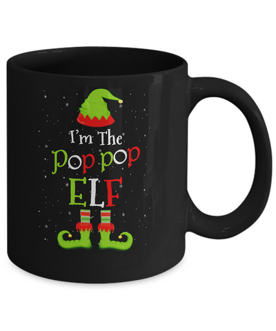 I'm The Pop Pop Elf Family Matching Funny Christmas Group Gift Mug Coffee Mug | Teecentury.com