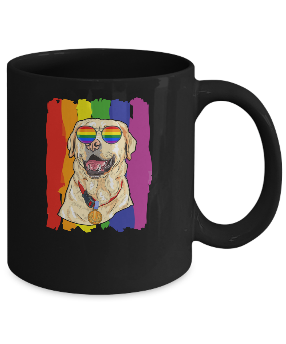Funny Labrador LGBT LGBT Pride Gifts Mug Coffee Mug | Teecentury.com