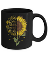 Sunflower Cycling Cycle Mug Coffee Mug | Teecentury.com