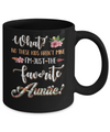 What No These Kids Aren't Mine I'm Just The Favorite Auntie Mug Coffee Mug | Teecentury.com