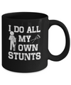 Broken Leg I Do All My Own Stunts Get Well Soon Mug Coffee Mug | Teecentury.com