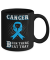 Prostate Cancer Been There Beat That Blue Awareness Ribbon Mug Coffee Mug | Teecentury.com