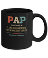 Vintage Pap Gifts Grandpa Definition Fathers Day Mug Coffee Mug | Teecentury.com