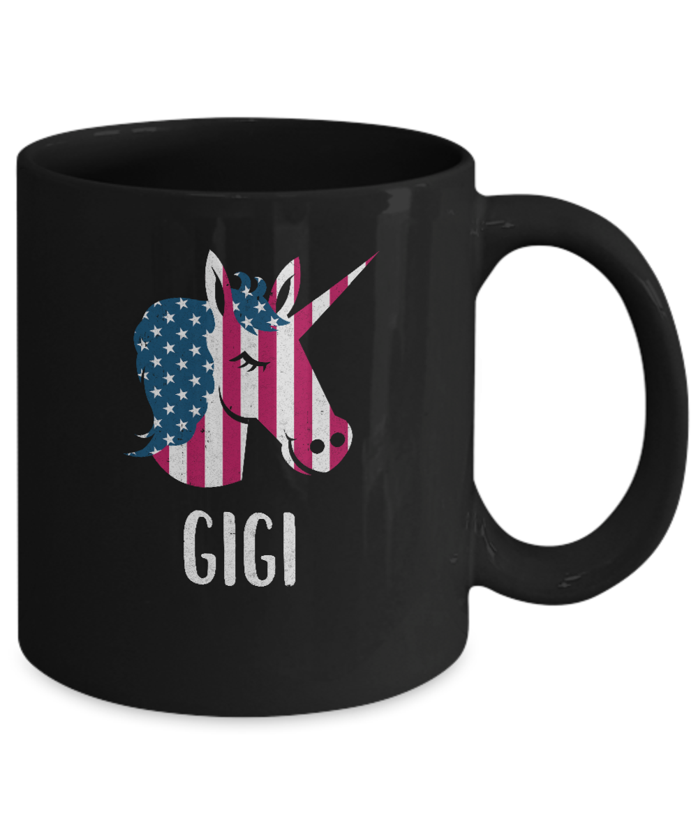 Patriotic Gigi Unicorn Americorn 4Th Of July Mug Coffee Mug | Teecentury.com