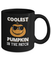 Coolest Pumpkin In The Patch Halloween Costume Gift Mug Coffee Mug | Teecentury.com