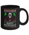 Happy Hockeydays Hockey Ugly Christmas Sweater Xmas Gift Mug Coffee Mug | Teecentury.com