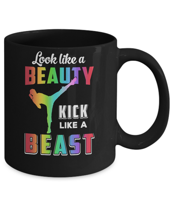 Kickboxing Shirt - Look Like A Beauty Kick Like A Beast Kickboxing Shirt - Look Like A Beauty Kick Like A Beast
