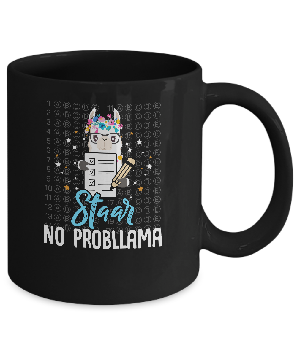 STAAR Test Day Llama For Students Teacher Mug Coffee Mug | Teecentury.com