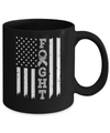 Parkinson's Disease Brain Cancer Awareness American Flag Mug Coffee Mug | Teecentury.com