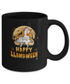 Happy Llamaween Funny Halloween Llama Costume Gift Mug Coffee Mug | Teecentury.com