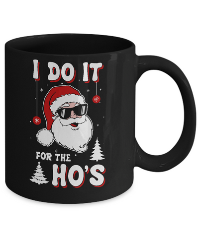 Funny Christmas Santa Ho Gift Cute Xmas Santa Naughty Mug Coffee Mug | Teecentury.com