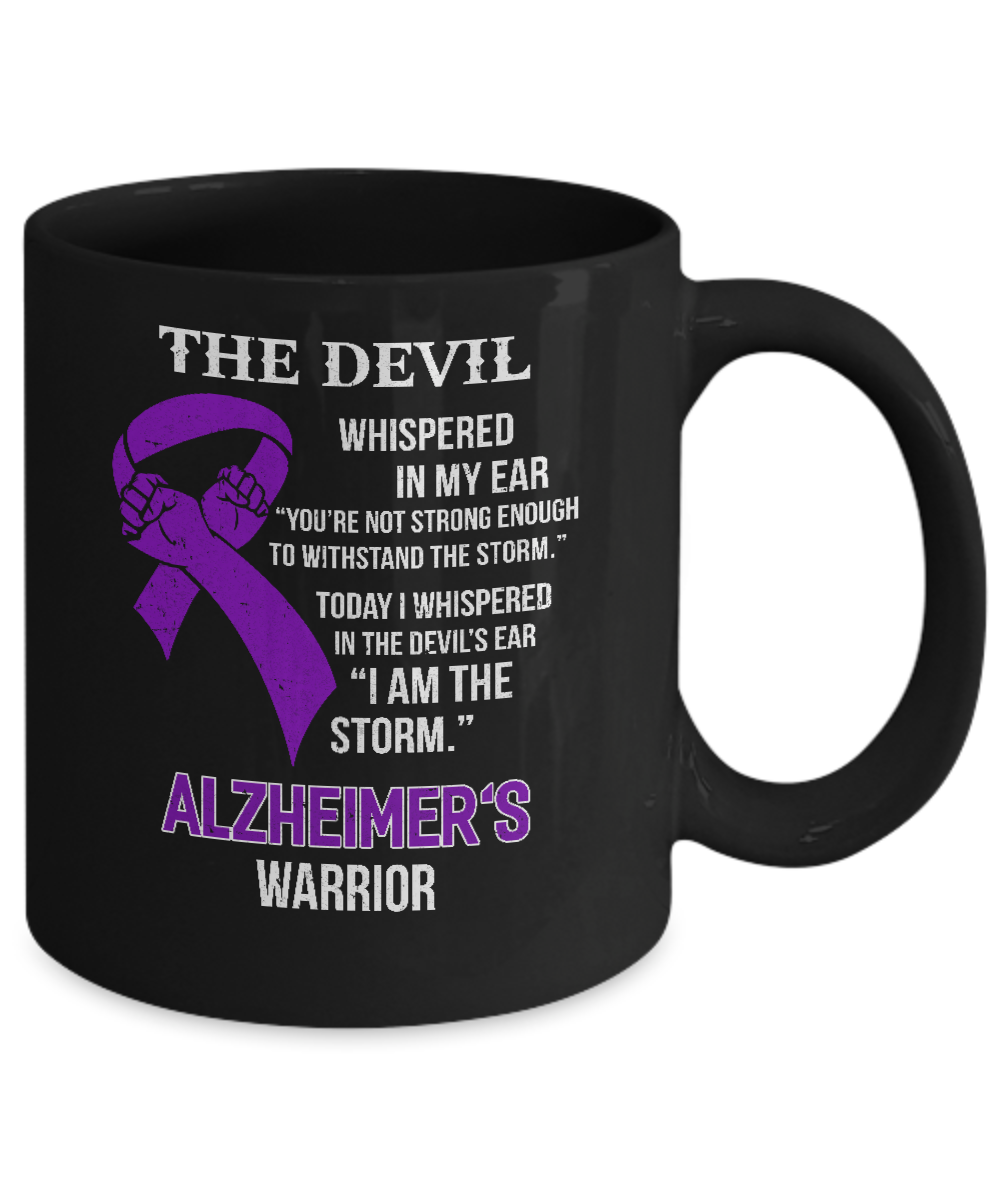 I Am The Storm Support Alzheimer's Awareness Warrior Gift Mug Coffee Mug | Teecentury.com