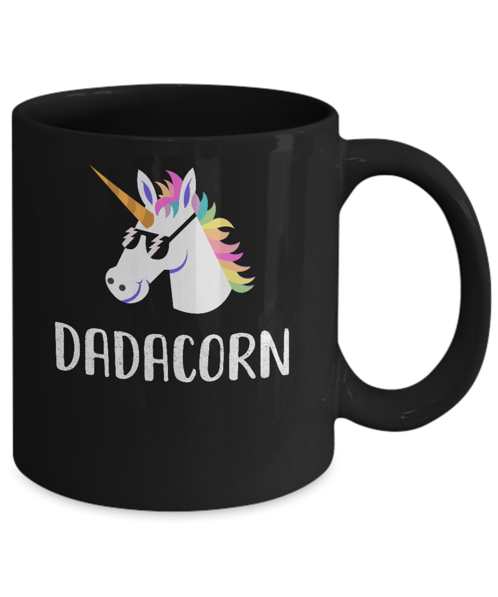 Unicorn Dad And Baby Dadacorn Daddy Fathers Day Gift Mug Coffee Mug | Teecentury.com