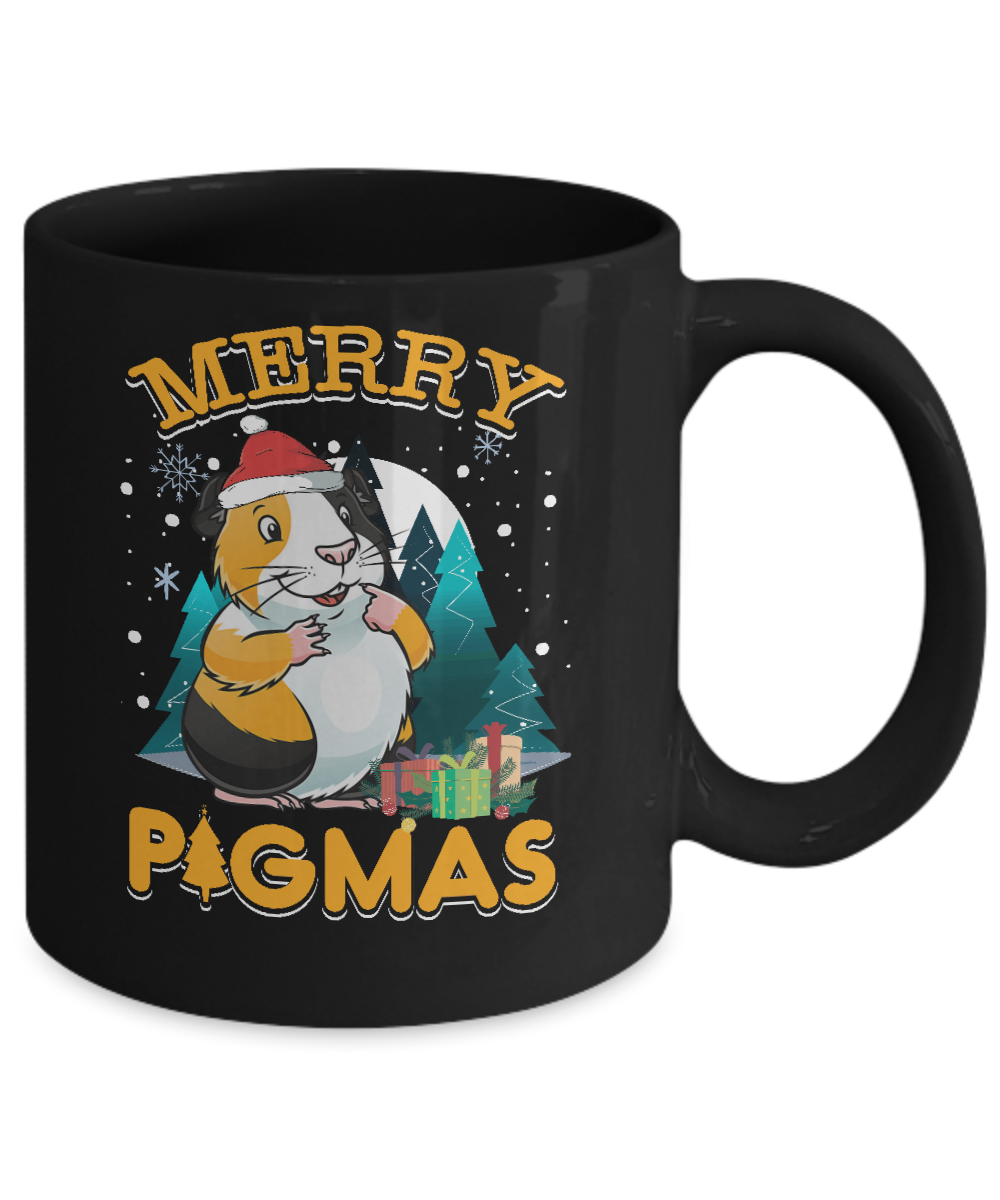 Merry Pigmas Funny Guinea Pig Coffee Mug | Teecentury.com