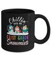 Chillin' With First Grade Snowmies Christmas Teacher Gifts Mug Coffee Mug | Teecentury.com
