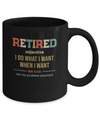 Vintage Retired Definition Funny Retirement Gift Mug Coffee Mug | Teecentury.com