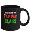 Santa Pap Pap Claus Matching Family Christmas Pajamas Mug Coffee Mug | Teecentury.com