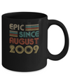 Epic Since August 2009 13th Birthday Gift 13 Yrs Old Mug Coffee Mug | Teecentury.com