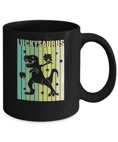 Happy St Pat Rex Day Dinosaur T-Rex Kids Patricks Day Mug Coffee Mug | Teecentury.com