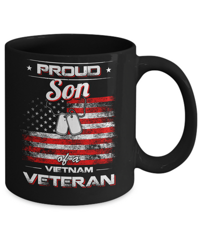 Proud Son Of A Viet Nam Veteran Mug Coffee Mug | Teecentury.com