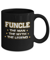 Funcle The Myth The Man The Legend Funny Uncle Mug Coffee Mug | Teecentury.com