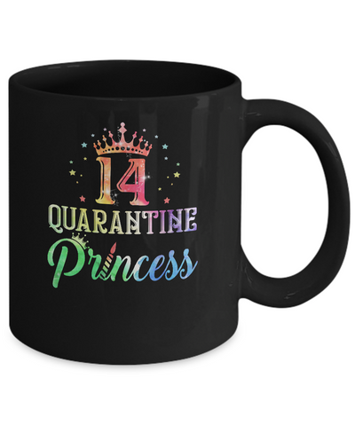 14 Quarantine Princess Happy Birthday Mug Coffee Mug | Teecentury.com